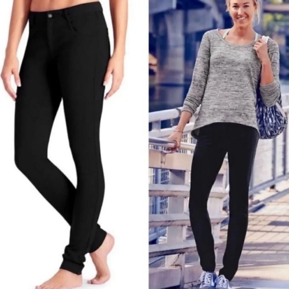 Athleta Avenue Skinny Ponte Knit Pants Womens